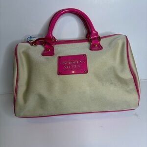 Victoria's Secret Pink and Cream Satchel
